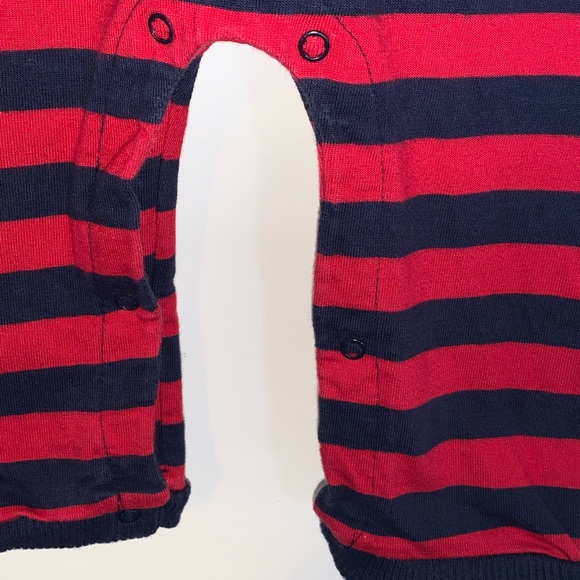 🧸 BUNDLE of Two Small Steps, Rugby One-Piece Bodysuits - Picture 7 of 16